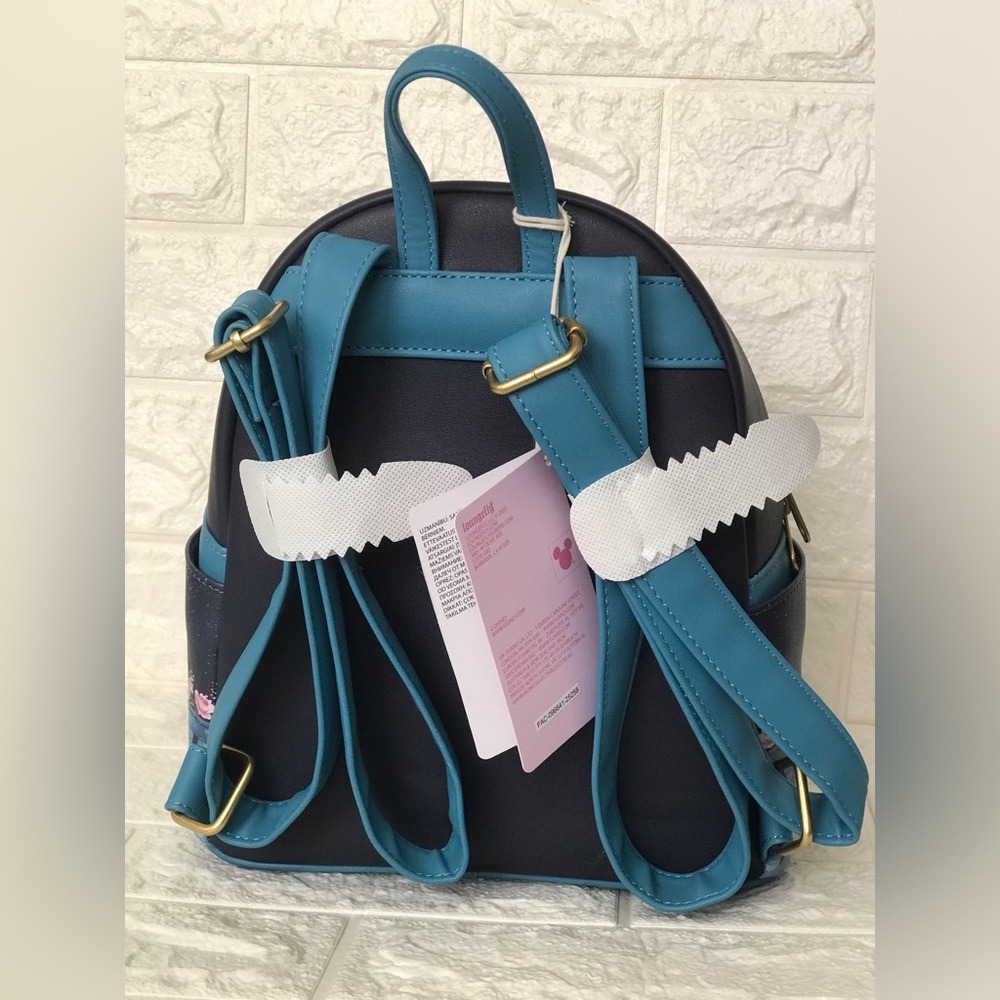 Disney x Loungefly Cinderella Mini Backpack - Blue - Picture 3 of 6